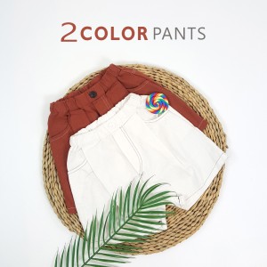 Quần Short Trẻ Em Vải Đũi Thô